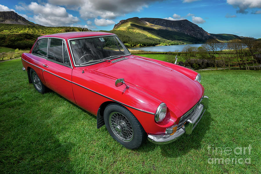 Mgb Gt Photograph by Adrian Evans