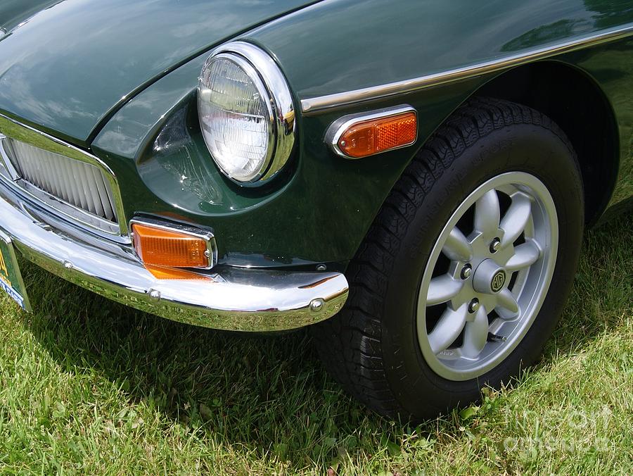 Car Photograph - MGB by Neil Zimmerman