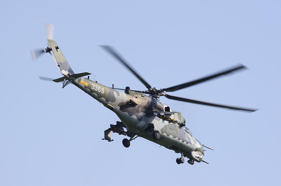 Mi-24 of Czech Air Force at Radom Air Show Photograph by Paul Fearn ...