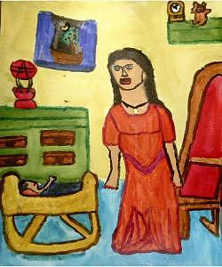 Mother And Child Painting - Mi Bebe Mi Amor by Annie Dameron