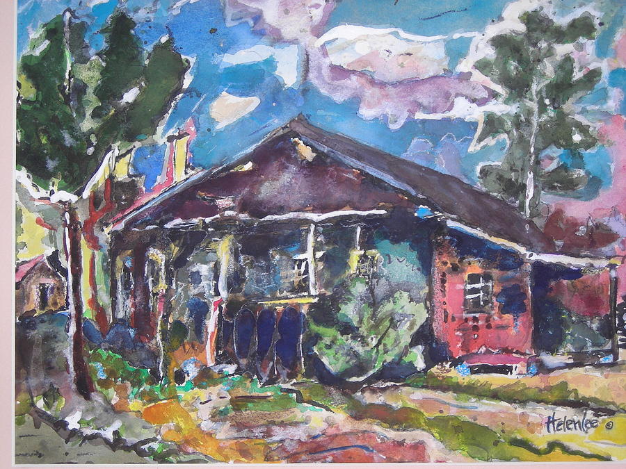 Mi Casa Painting by Helen Lee