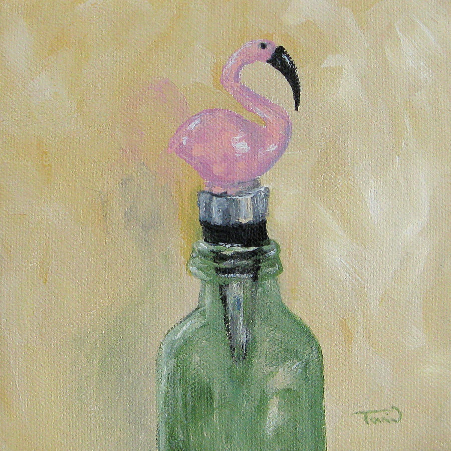 Mi Flamingo Painting by Torrie Smiley