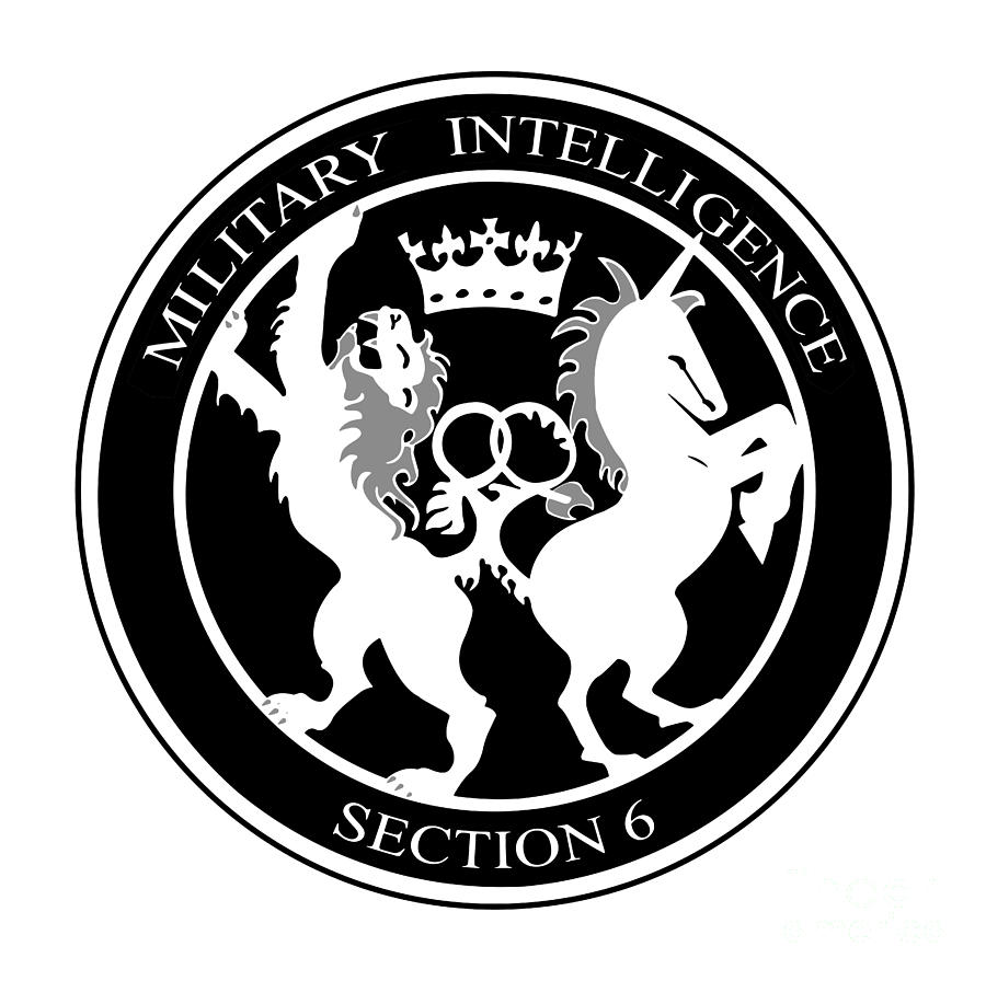 MI6 Logo Digital Art by Bigalbaloo Stock
