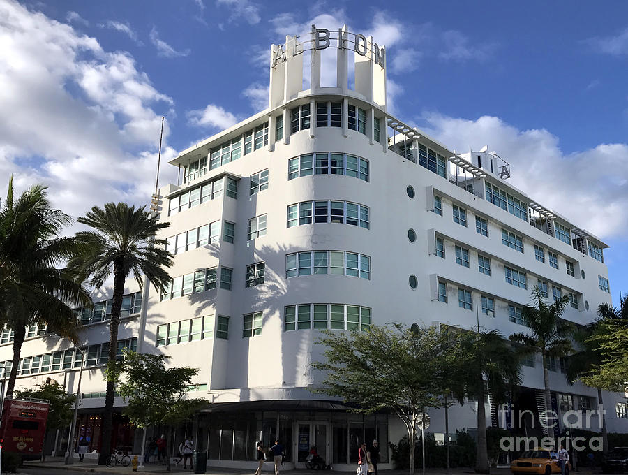 Miami Beach Albion Hotel Photograph by Andrew Dinh