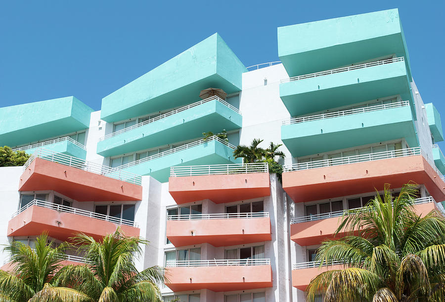 Miami Beach Colors Photograph by Ramunas Bruzas