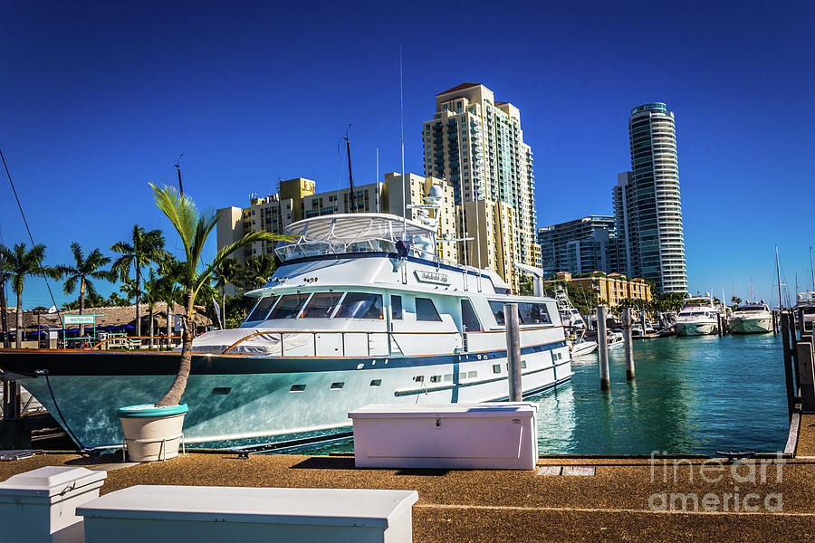 Luxury Yacht Artwork 4552 Photograph by Carlos Diaz