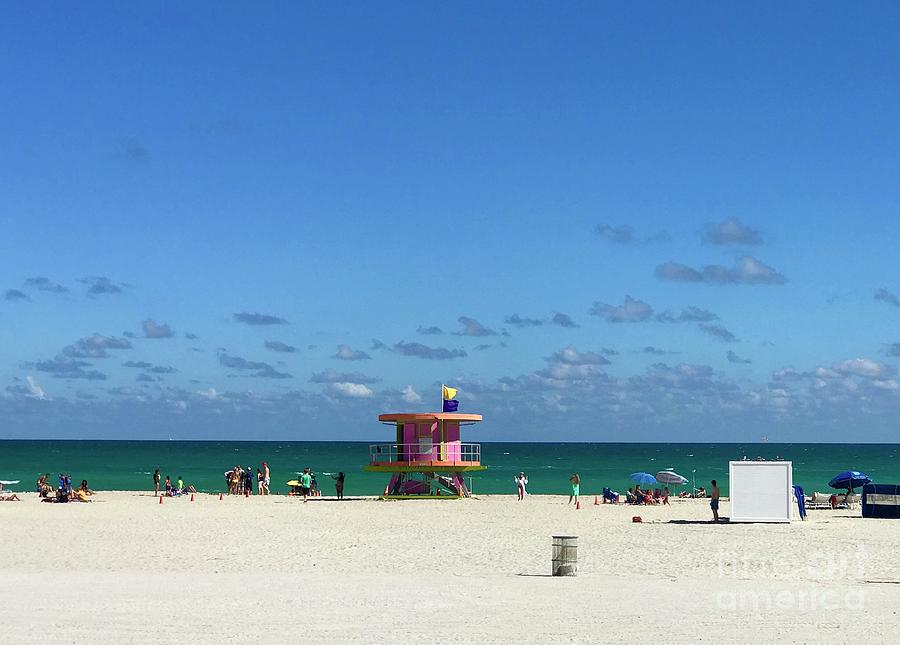Miami Beach Photograph by Suzanne Lorenz