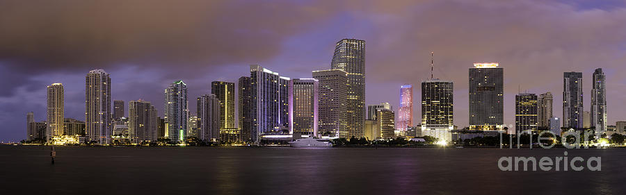Miami Dawn Photograph by Brian Jannsen