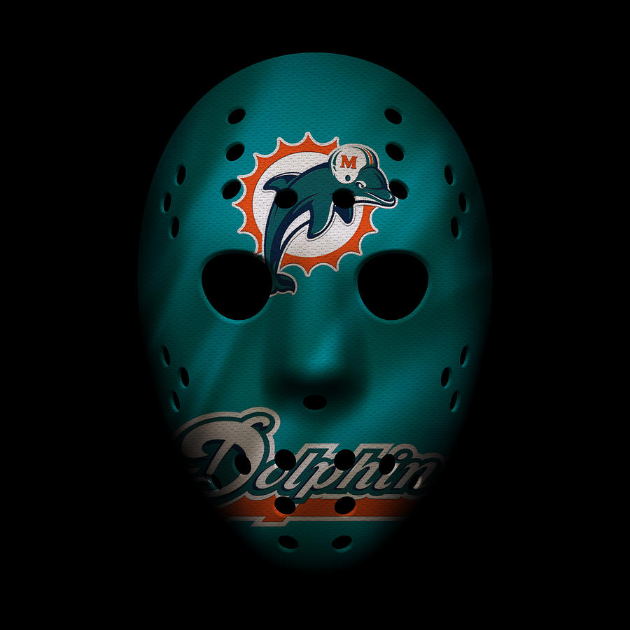 Miami Dolphins War Mask 2 Photograph by Joe Hamilton
