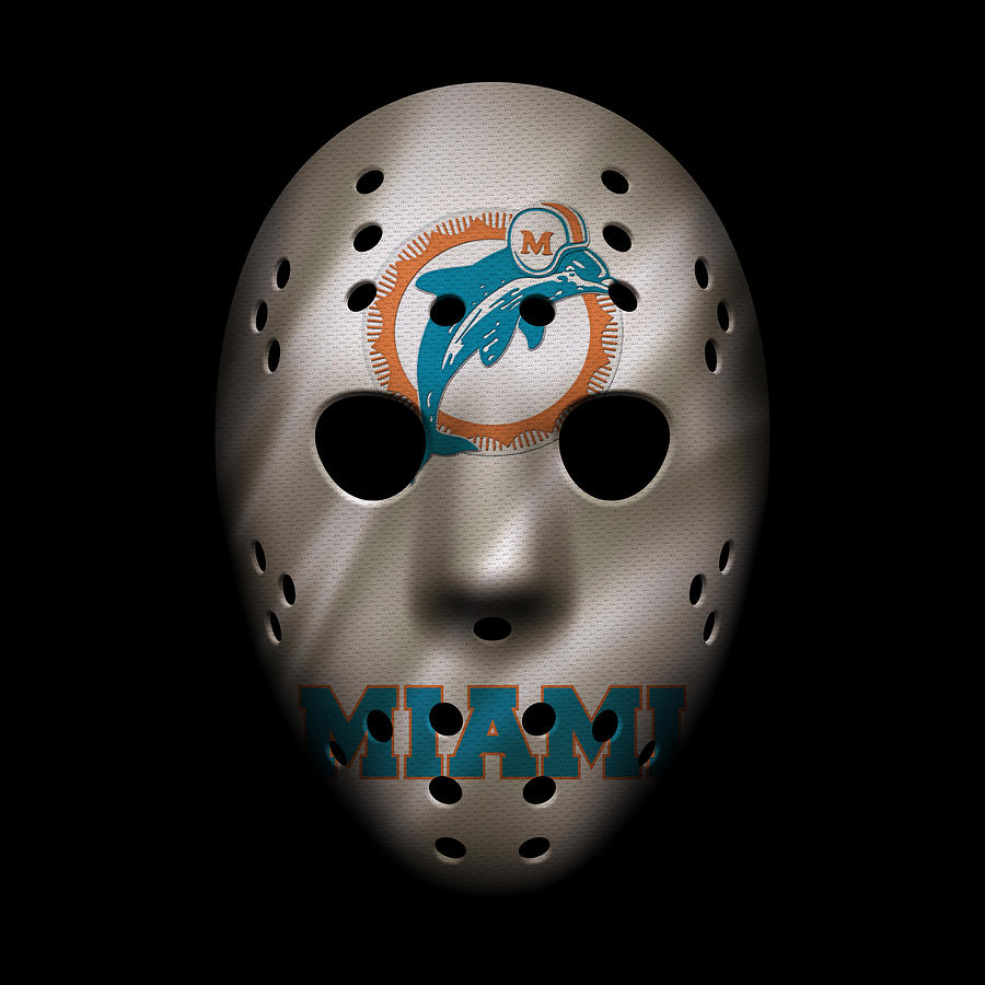 Miami Dolphins War Mask 4 Photograph by Joe Hamilton - Pixels