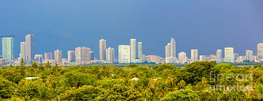 Miami Le City Photograph by Rene Triay FineArt Photos
