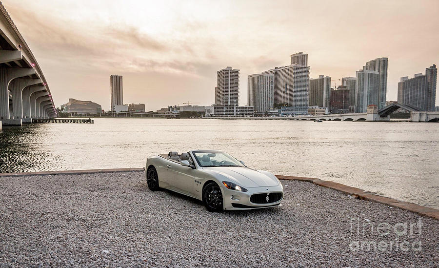 Miami Maserati  Photograph by EliteBrands Co