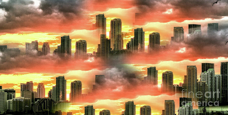 Miami Abstract and On Fire Photograph by Rene Triay FineArt Photos