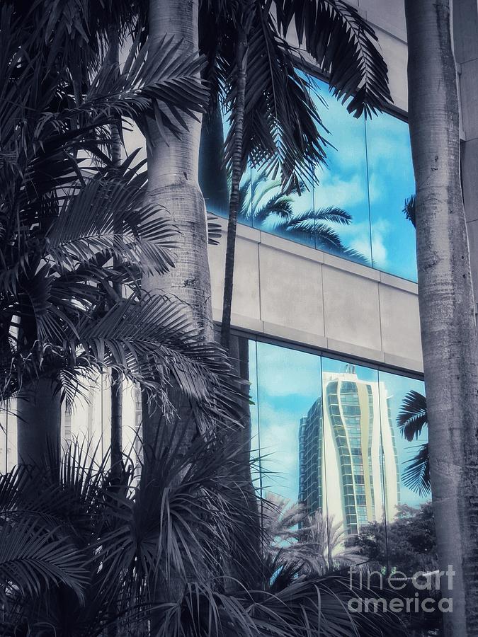 Miami Reflections Photograph by Diana Rajala