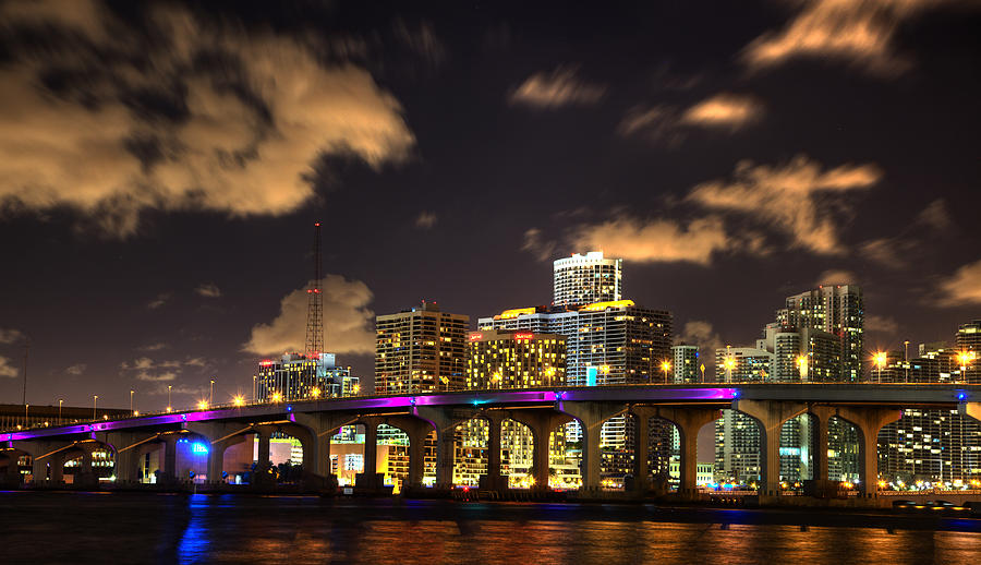Miami Skyline Photograph by Shawn Everhart