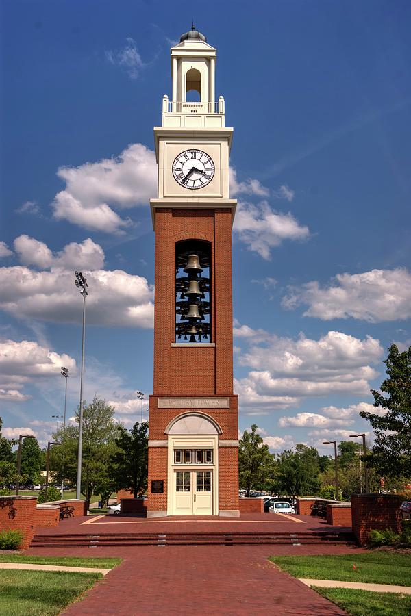 Brick Photograph - Miami of Ohio University Bell Tower by Paul Lindner