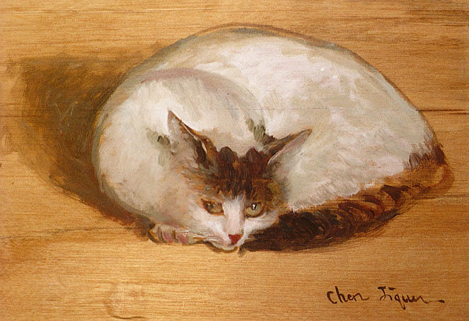 Miao-miao Painting by Ji-qun Chen