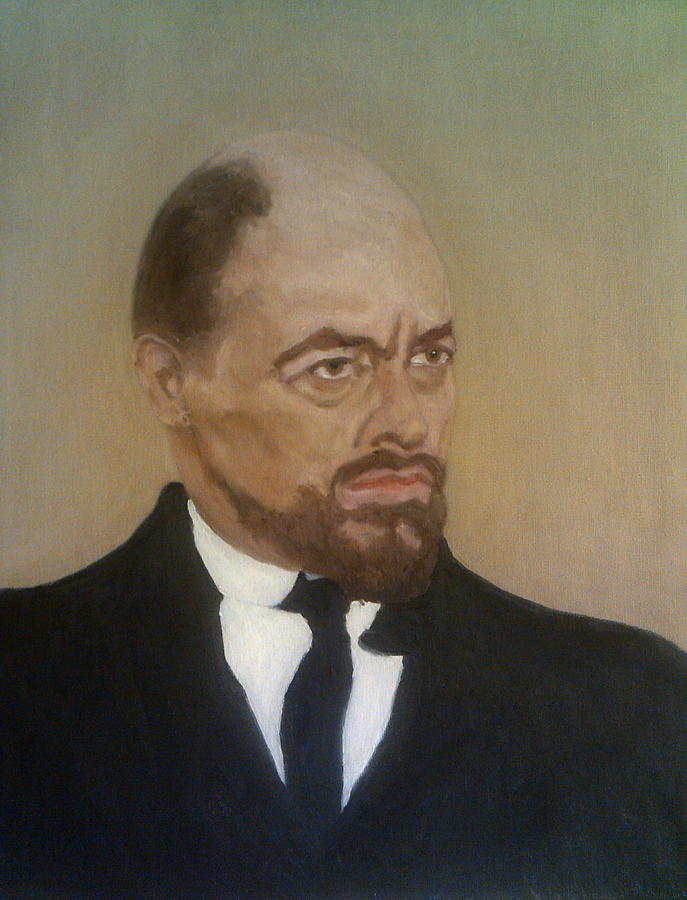 Michael Bryant As Lenin Painting by Peter Gartner