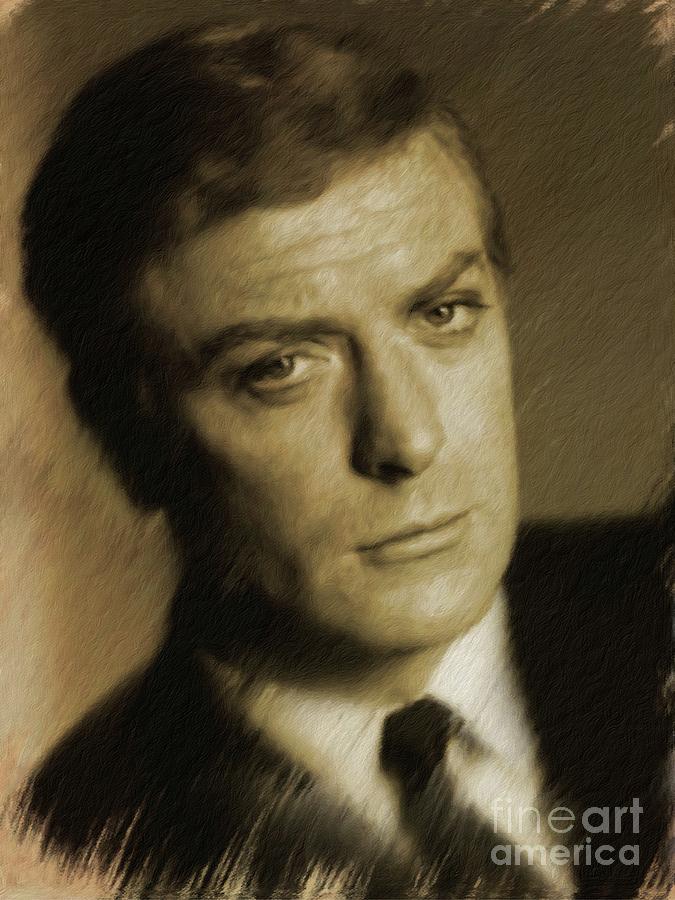 Michael Caine Painting by Esoterica Art Agency