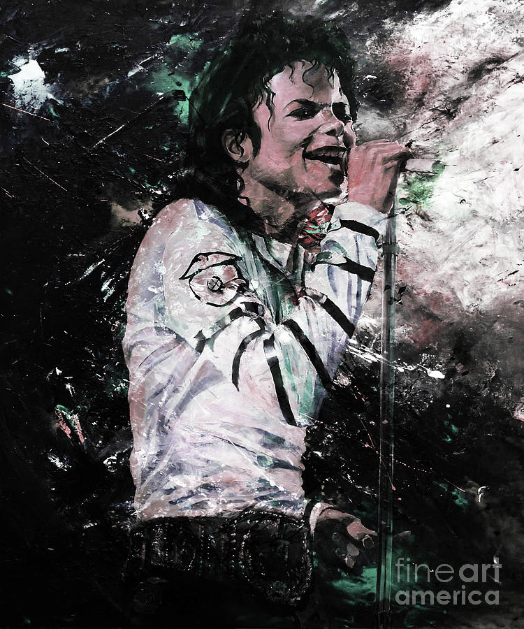 Michael Jackson 01  Painting by Gull G