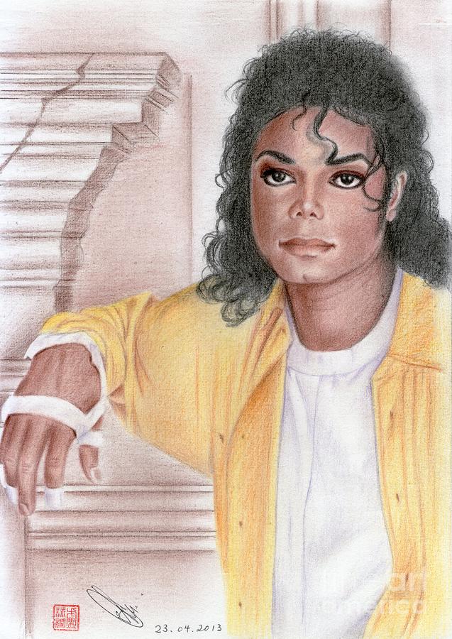 Michael Jackson - Come Together Drawing by Eliza Lo
