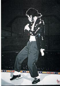 Michael Jackson Painting by David Ellis Michael Jackson Painting by David Ellis