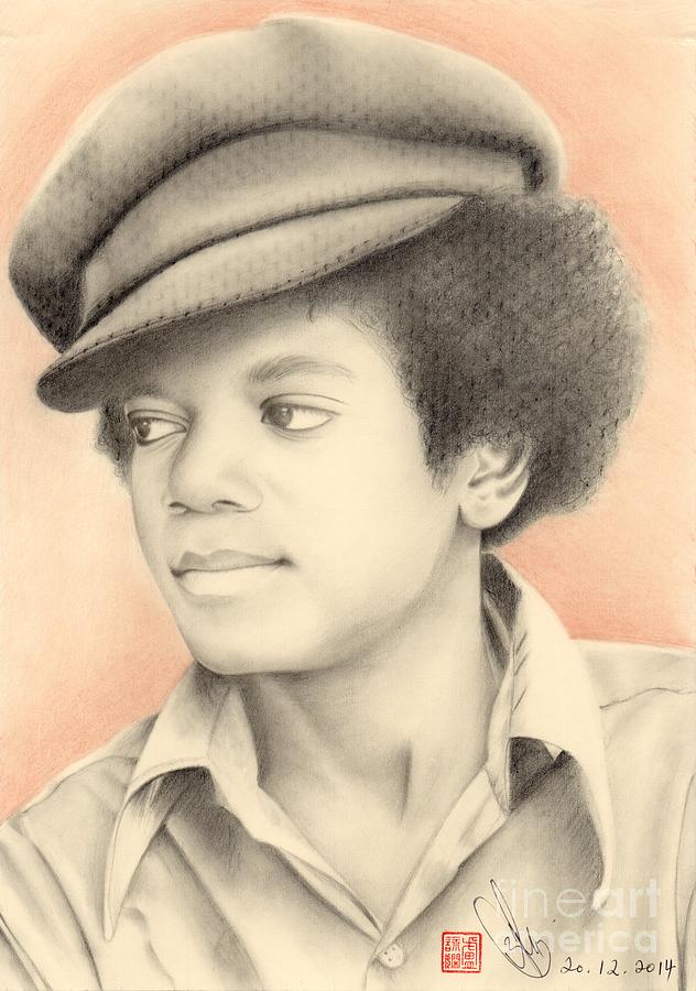 Michael Jackson #Eleven Drawing by Eliza Lo