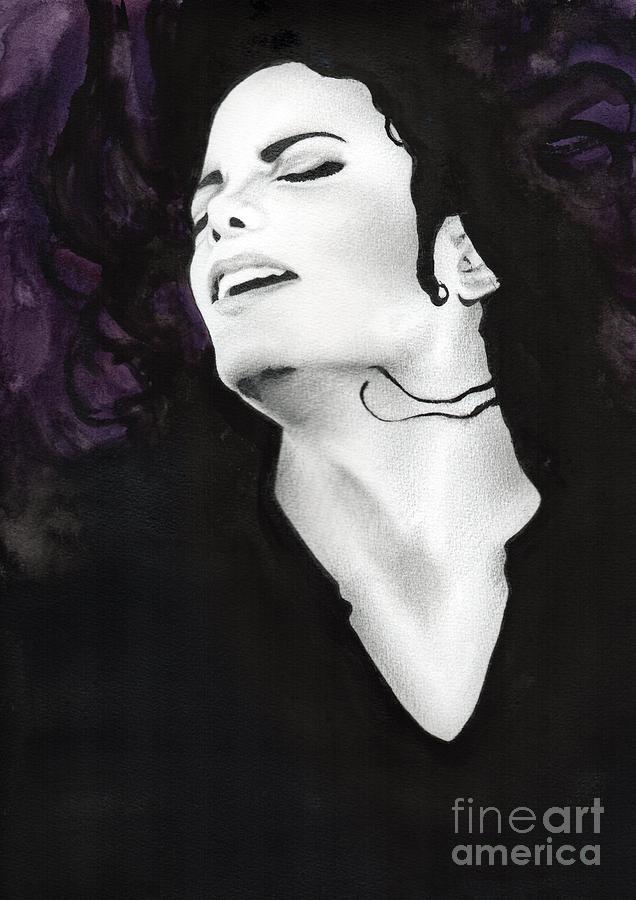 Michael Jackson #Fifteen Drawing by Eliza Lo