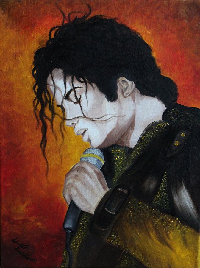 Michael Jackson Painting - Michael Jackson by Lyudmila Kotok