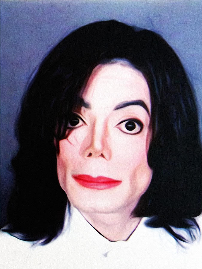 Michael Jackson Photograph - Michael Jackson Mugshot by Digital Reproductions