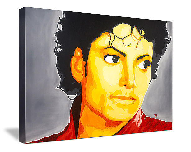 Michael Jackson Portrait Painting by Andre Woolery | Fine Art America