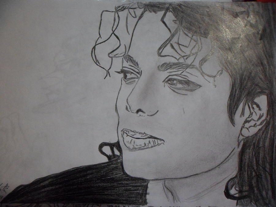 How to Draw Michael Jackson (Singers) Step by Step | DrawingTutorials101.com