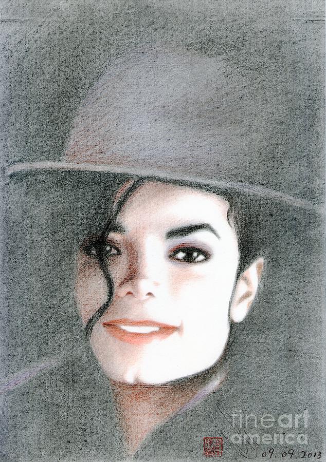 Michael Jackson #Sixteen Drawing by Eliza Lo