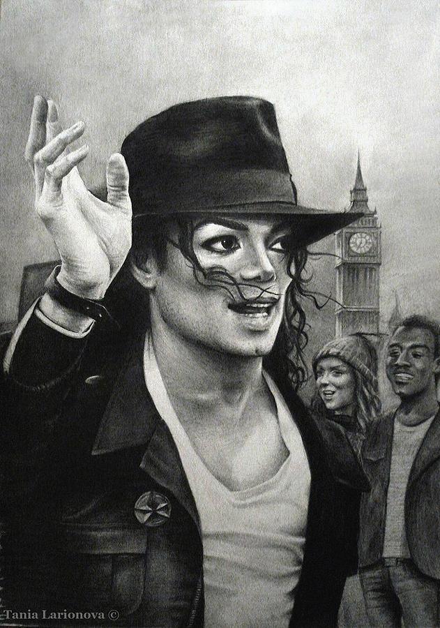 Michael Jackson Drawing by Tania Larionova Pixels