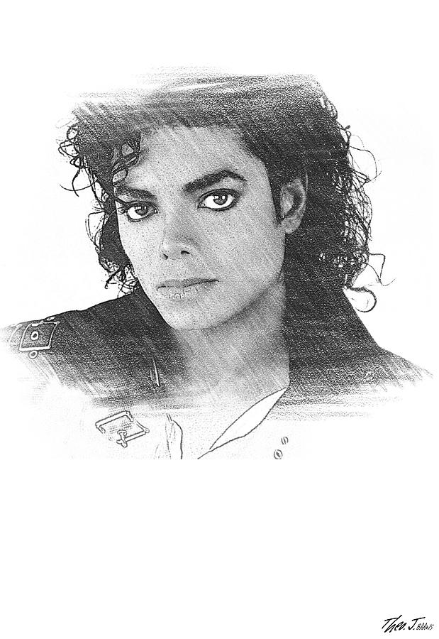 Michael Jackson Digital Art by Theo Johnson - Fine Art America