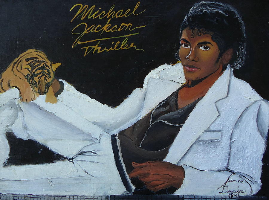 Michael Jackson Thriller 1 Painting by James Dunbar
