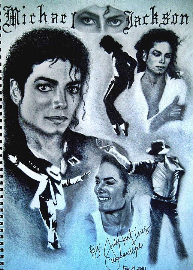 Michael Jackson Drawing by Unnamed Soul