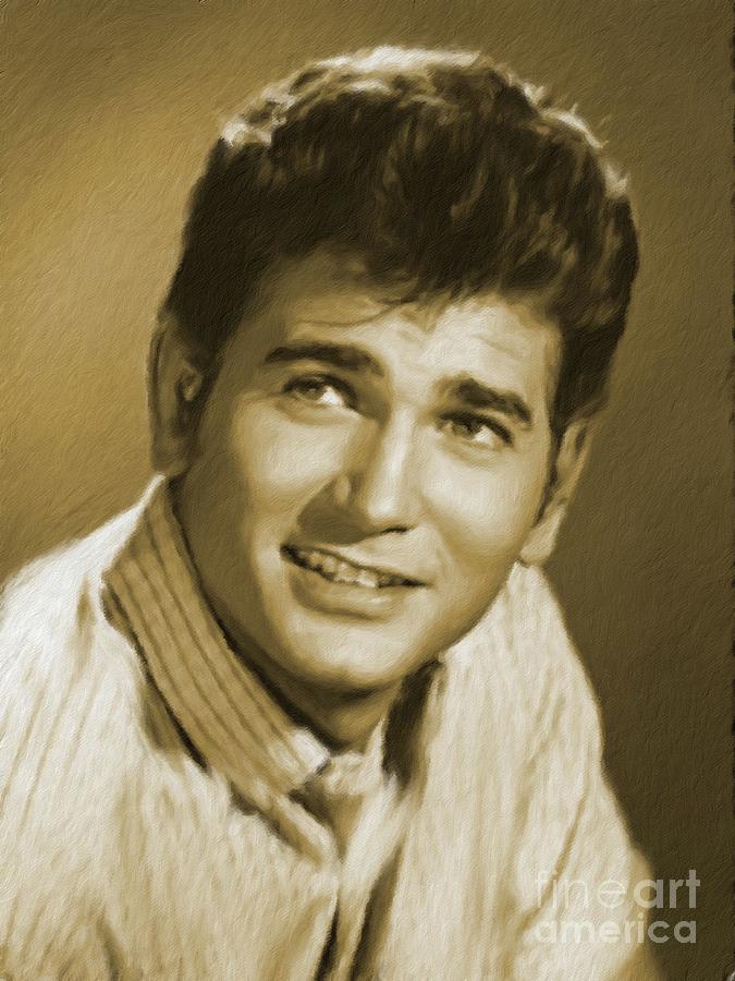 Hollywood Painting - Michael Landon, Actor by Esoterica Art Agency