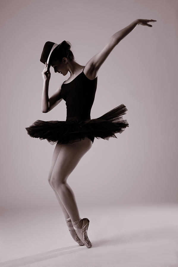 Hat Photograph - Michael on Pointe by Monte Arnold