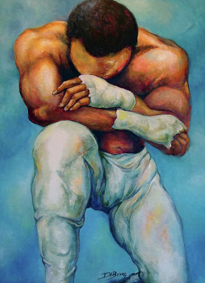 Michael Painting - Michael The Print by Lloyd DeBerry Michael Painting - Michael The Print by Lloyd DeBerry