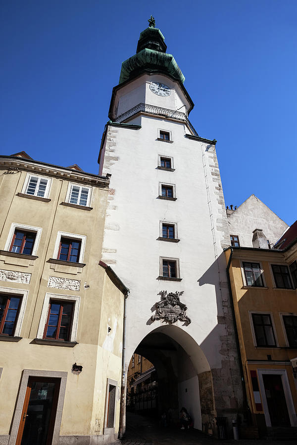 Michael Tower and Gate in Bratislava Photograph by Artur Bogacki