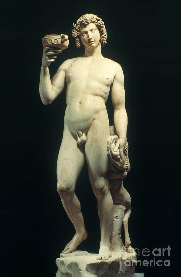 Michelangelo: Bacchus Painting by Granger