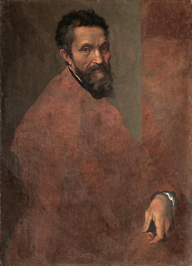 Michelangelo Buonarroti  Painting by Daniele da Volterra