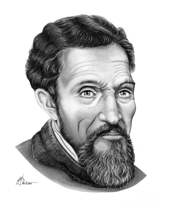 Portrait Michelangelo Drawings ubicaciondepersonas.cdmx.gob.mx
