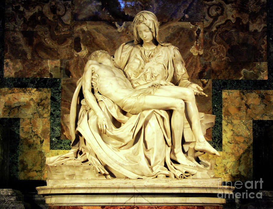 Michelangelos Pieta Photograph by Suzette Kallen