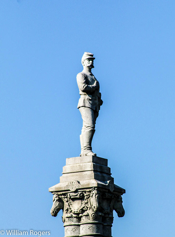 Michigan Brigade Monument Photograph By William E Rogers