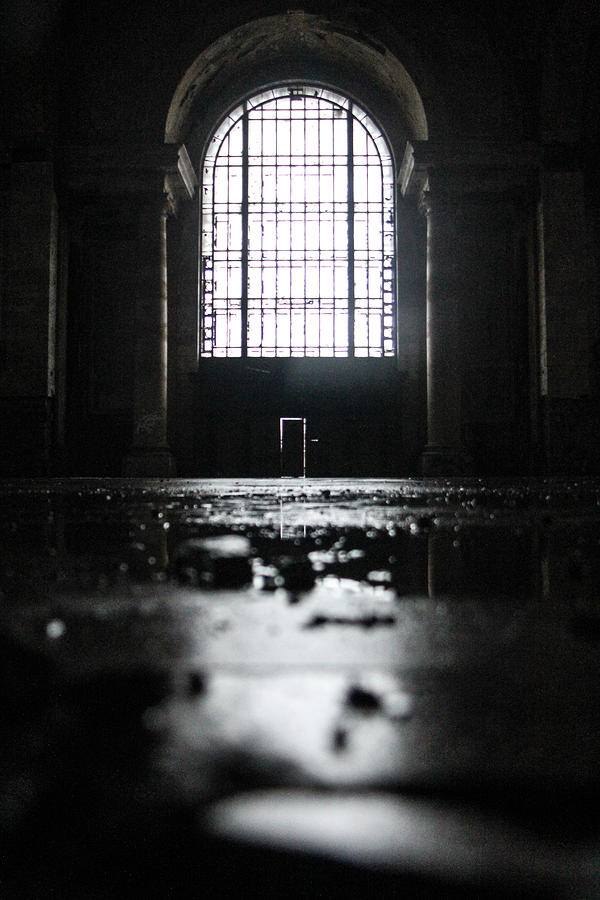 Michigan Central Station Window  Photograph by John McGraw