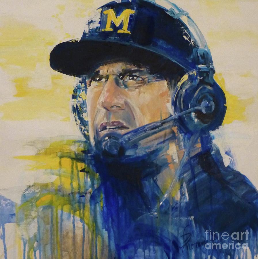 Michigan Man Painting by Denise Morencie - Fine Art America