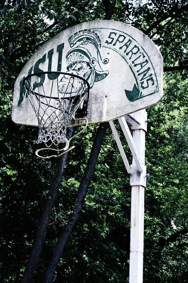 Michigan State Practice Hoop Photograph by Michelle Calkins