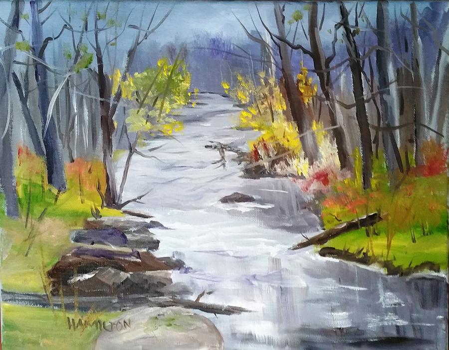 Michigan Stream by Larry Hamilton Michigan Stream by Larry Hamilton